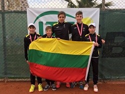 Dar vienas Lietuvos tenisininkų auksas Rytų Europos keturiolikmečių čempionate